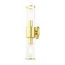 7_Banca 18 1/2" Wide Satin Brass ADA 2-Light Bath Light more views