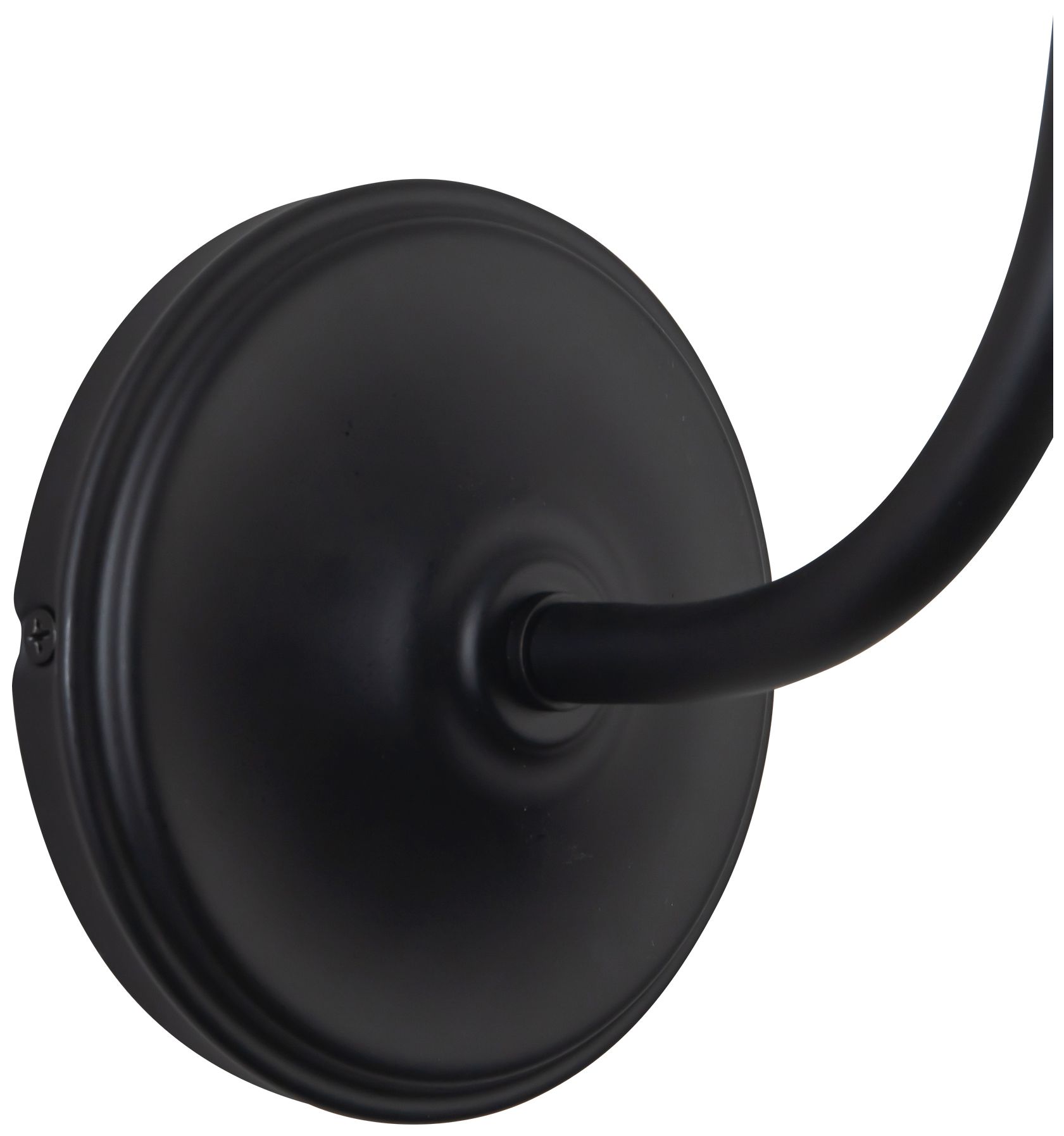 Image 5 Bancroft 12-in Matte Black Wall/Vanity Light more views