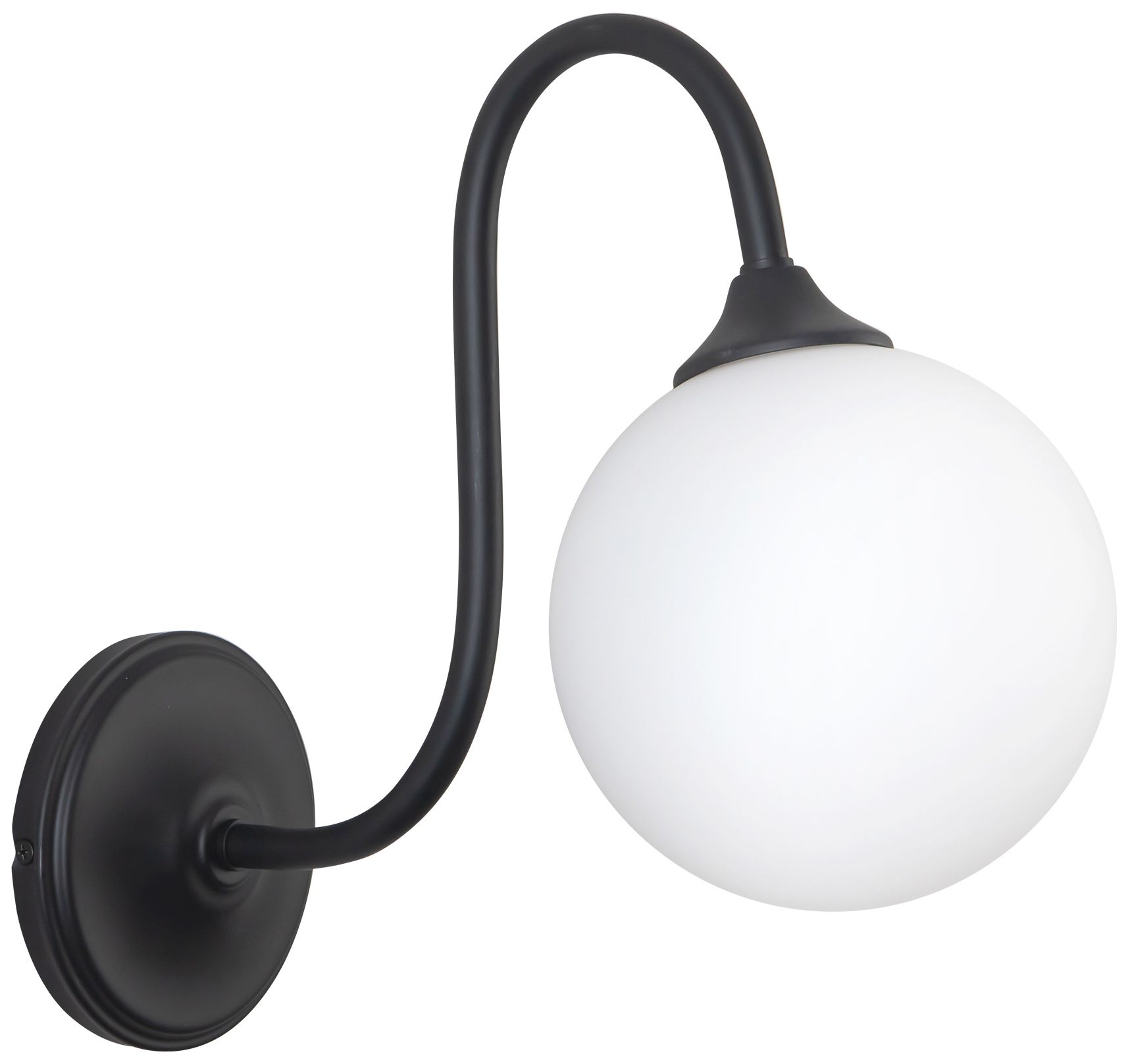 Image 6 Bancroft 12-in Matte Black Wall/Vanity Light more views