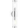 Thumbnail1 of Bancroft 18 1/2" High Polished Chrome 2-Light Wall Sconce