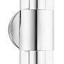 Bancroft 18 1/2" High Polished Chrome 2-Light Wall Sconce