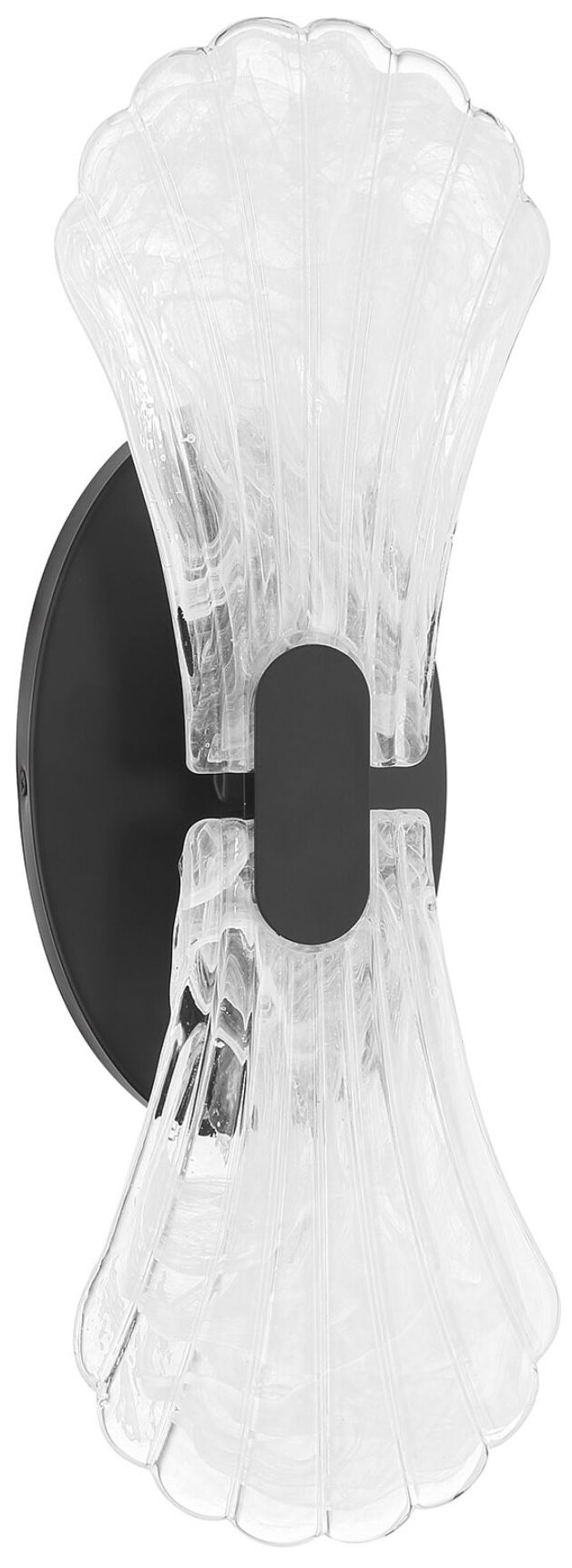 Image 2 Bancroft 2-Light Wall Sconce in Matte Black more views