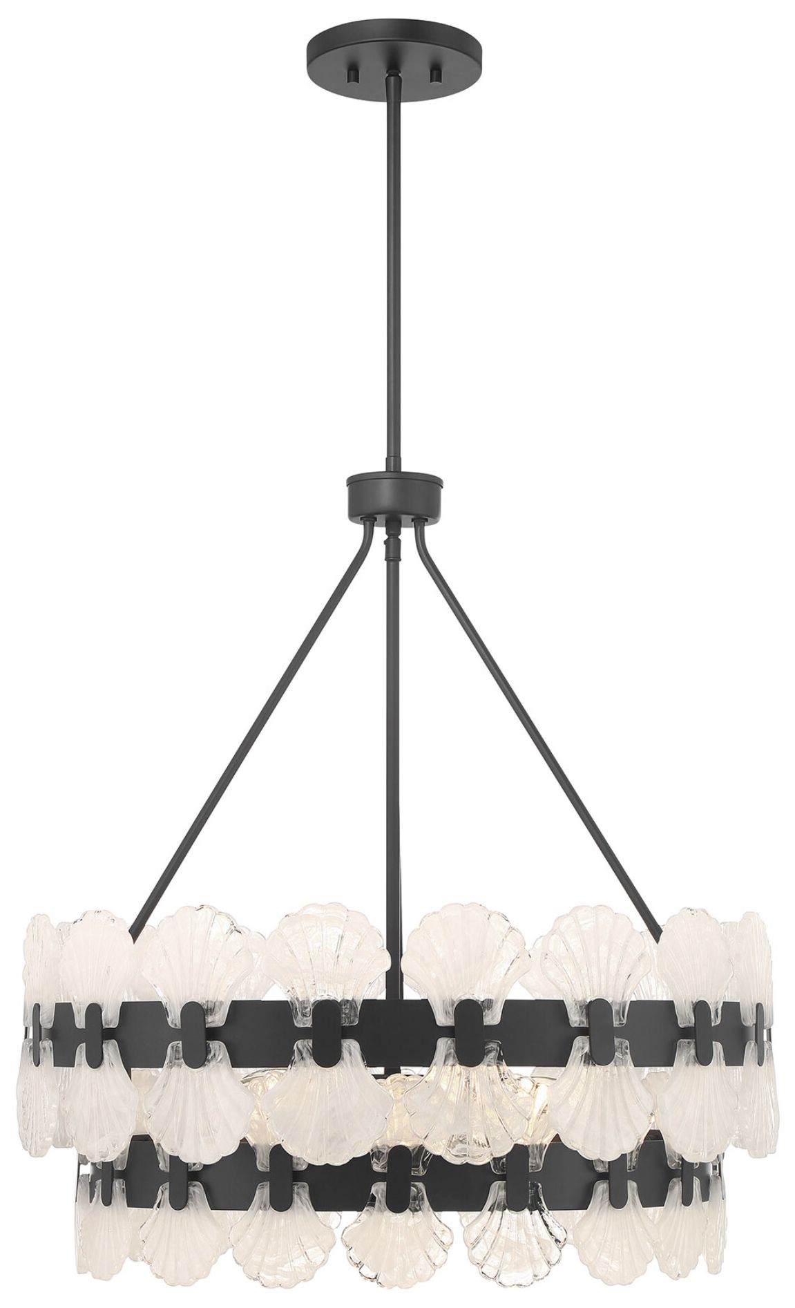 Bancroft 5-Light Chandelier in Matte Black