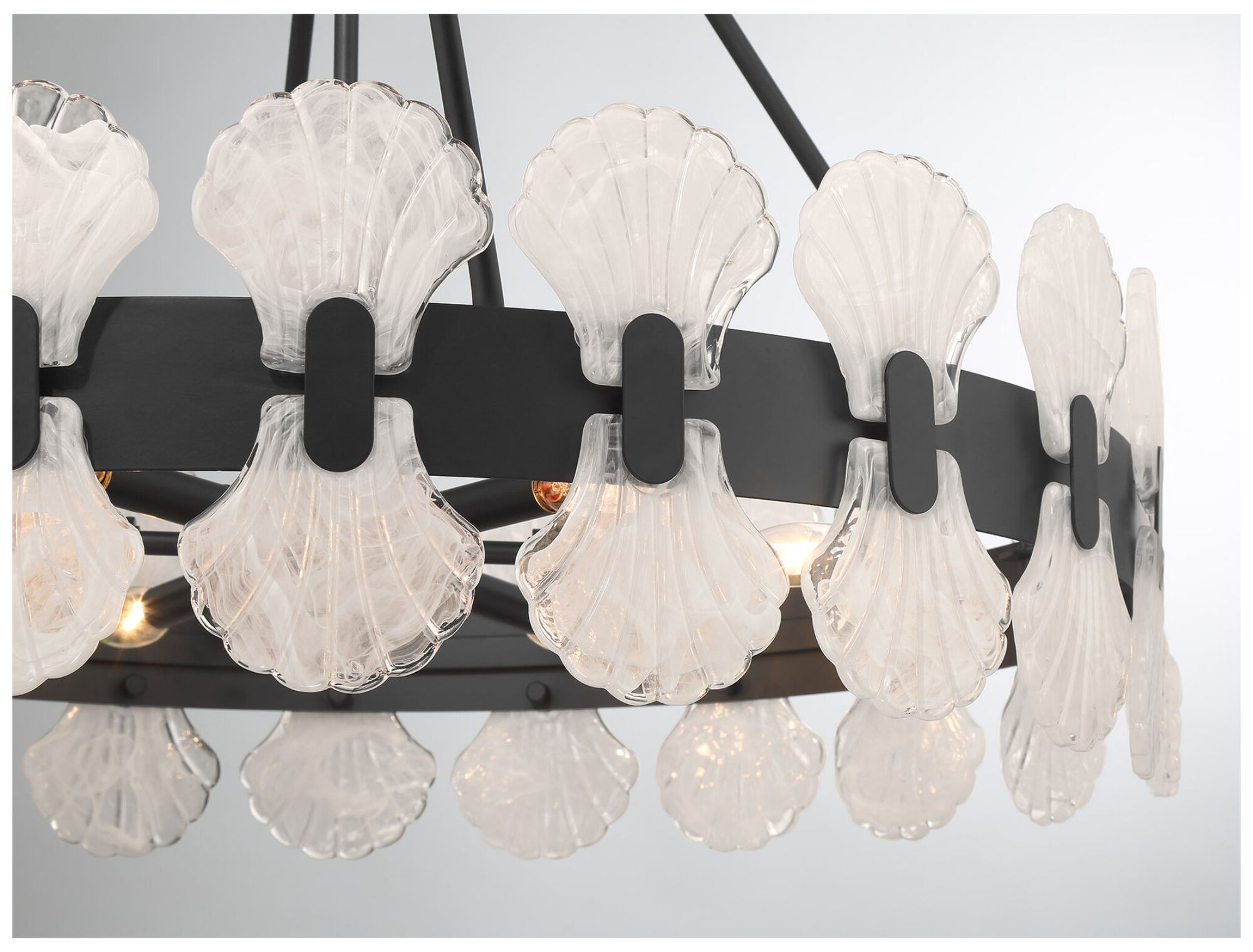 Image 6 Bancroft 6-Light Chandelier in Matte Black more views