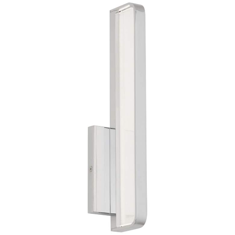 Image 1 Banda 13 inch High Chrome LED Wall Sconce