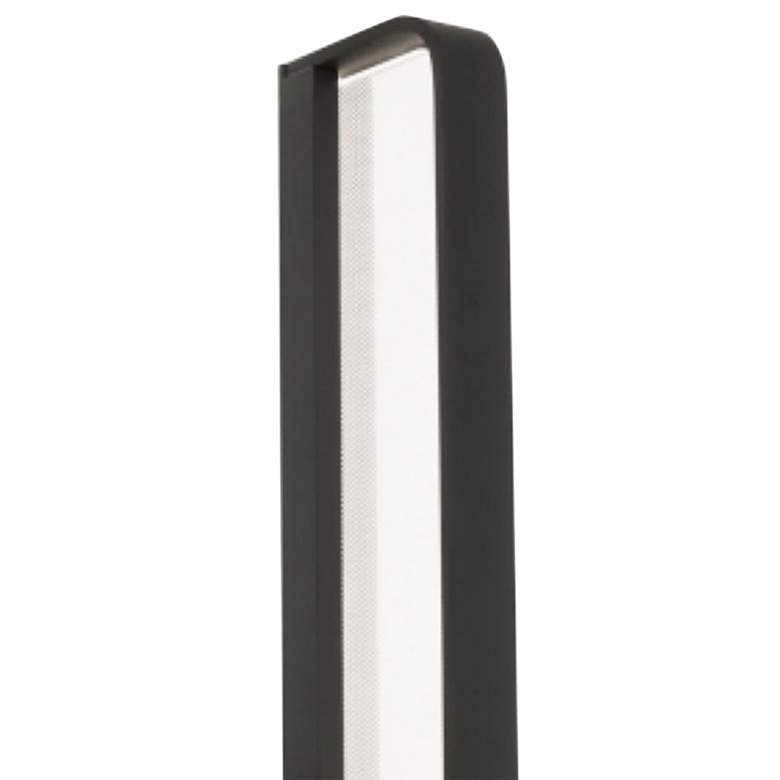 Image 2 Banda 13" High Matte Black LED Wall Sconce more views