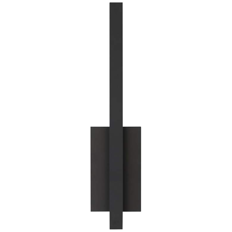 Image 3 Banda 13 inch High Matte Black LED Wall Sconce more views