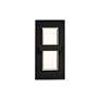 3_Bandeau 10"H x 5"W 1-Light Outdoor Wall Light in Black more views