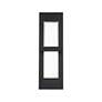 2_Bandeau 16"H x 5"W 1-Light Outdoor Wall Light in Black more views