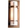 1_Banded 12" High Coastal Bronze Outdoor Wall Light