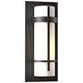 Banded 12" High Oil-Rubbed Bronze Outdoor Wall Light