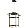 Banded 22"H Coastal Oil Rubbed Bronze Large Outdoor Fixture w/ Opal Sh