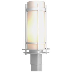 Banded 7.25&quot; High Coastal White Outdoor Post Light