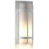 Banded 9.9" High Extra Large Coastal White Outdoor Sconce