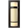 Banded Sconce - Oil Rubbed Bronze - Opal Glass