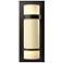 Banded Sconce - Oil Rubbed Bronze - Opal Glass