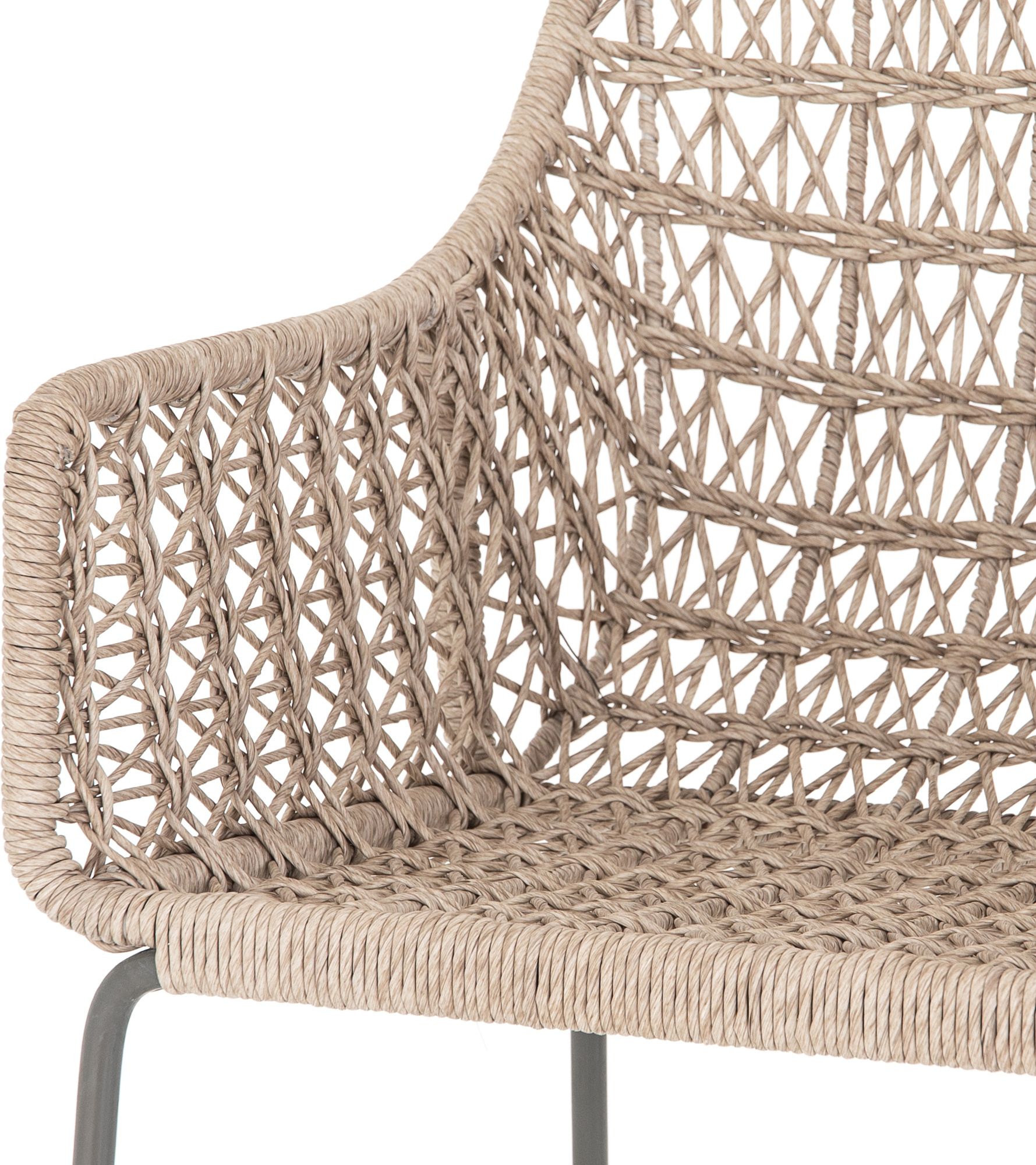 outdoor woven counter stool