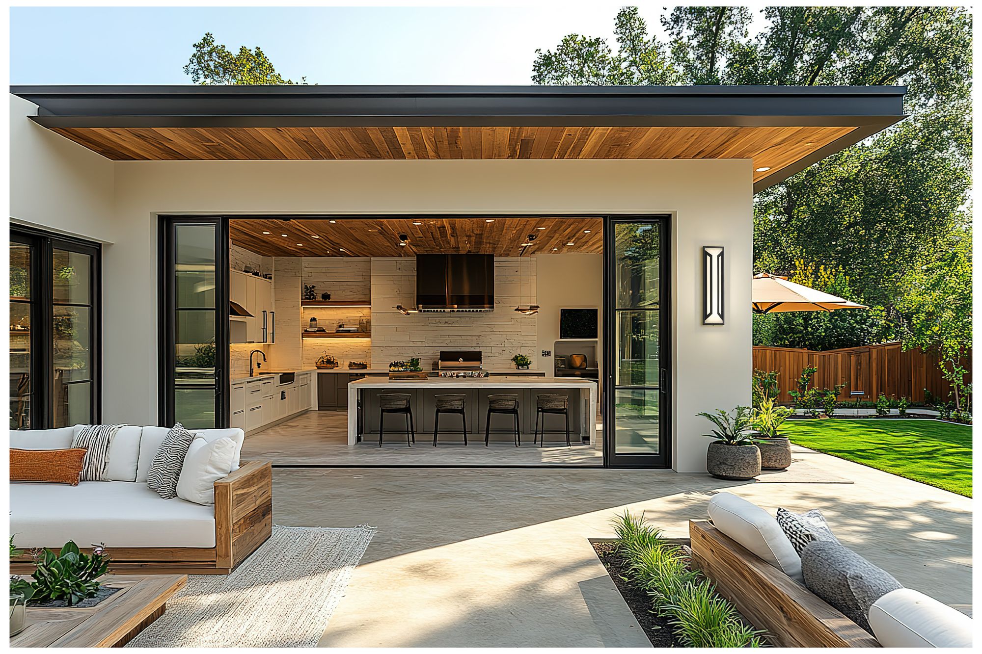 Image 3 Banff by Z-Lite Sand Black 2 Light Outdoor Wall Light more views