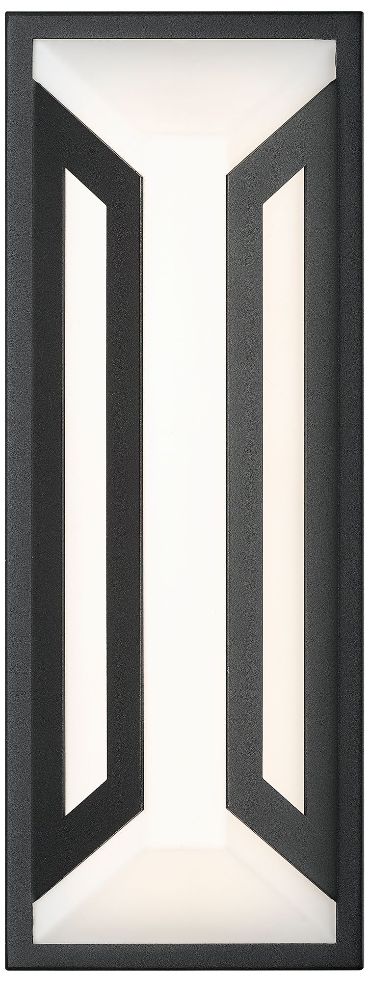 Image 4 Banff by Z-Lite Sand Black 2 Light Outdoor Wall Light more views