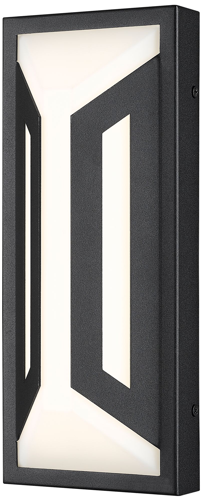 Banff by Z-Lite Sand Black 2 Light Outdoor Wall Light