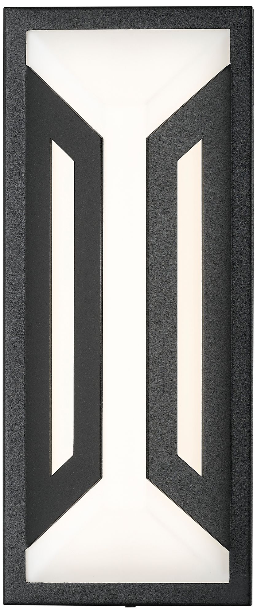 Image 4 Banff by Z-Lite Sand Black 2 Light Outdoor Wall Light more views