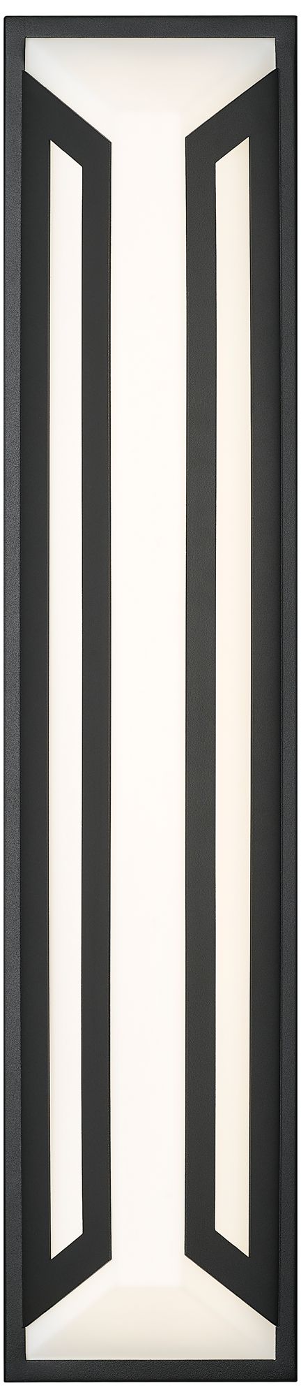 Image 4 Banff by Z-Lite Sand Black 2 Light Outdoor Wall Light more views