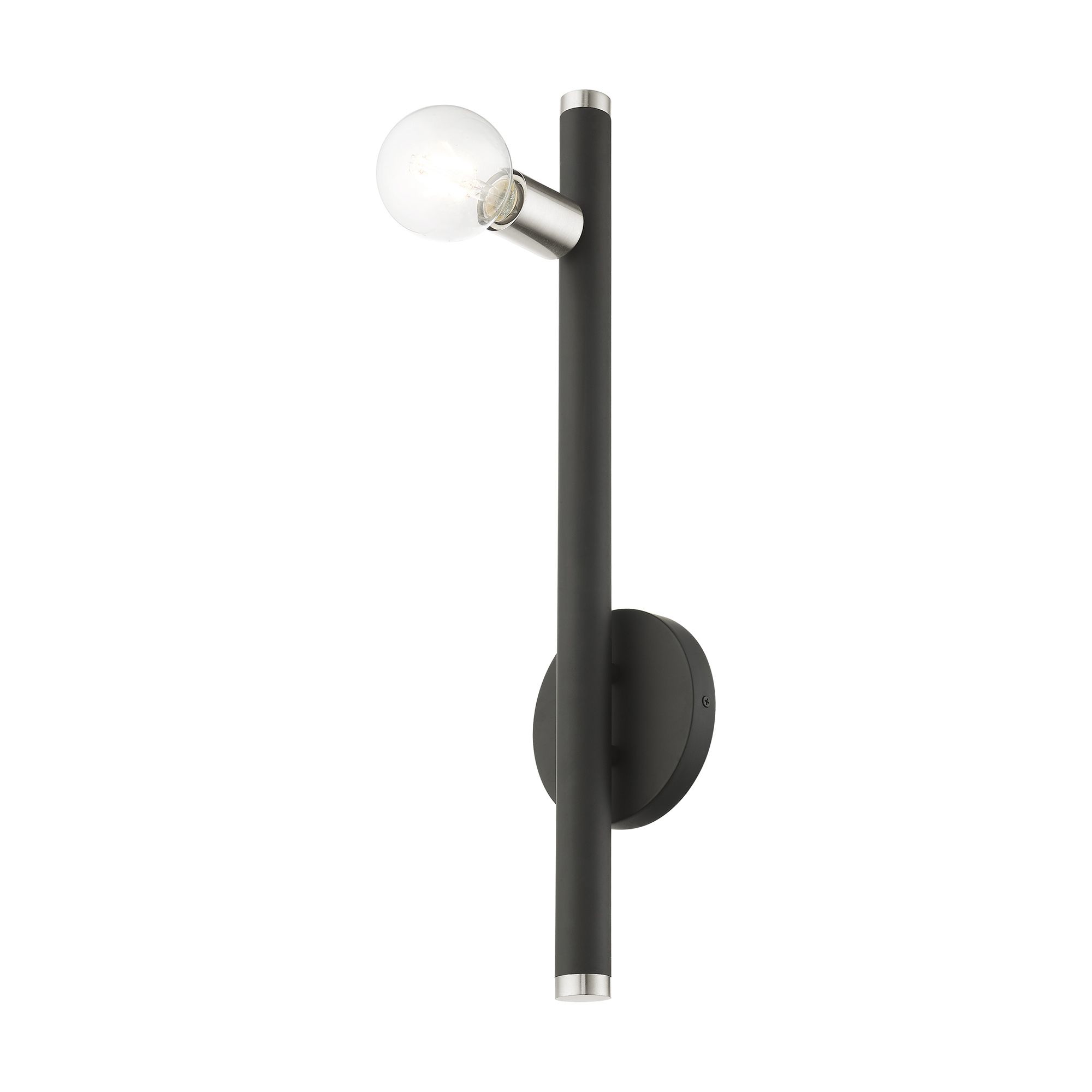 Image 6 Bannister 1 Light Black Wall Sconce more views