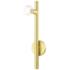 Bannister 1 Light Satin Brass Wall Sconce