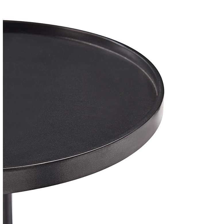 Image 6 Banyan 23" High Bronze And Marble Scatter Table more views