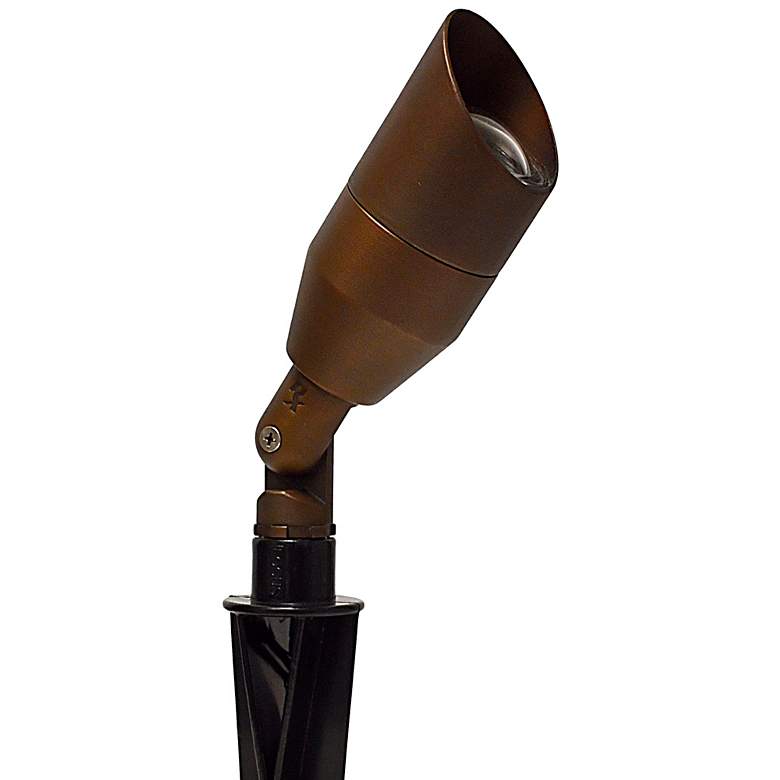 Image 1 Bar Acid Rust 7 1/2" High LED Landscape Spot Light