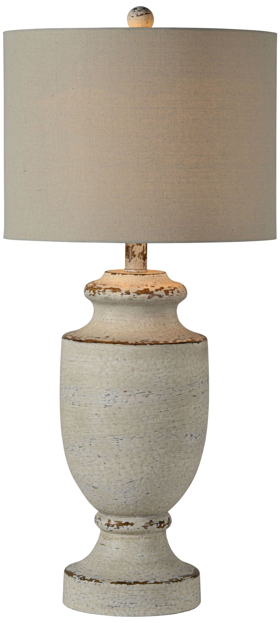 rustic gray lamp