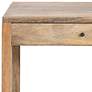 2_Barbados 27 1/2" Wide Brown Wood 1-Drawer Side Table more views
