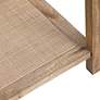 3_Barbados 27 1/2" Wide Brown Wood 1-Drawer Side Table more views