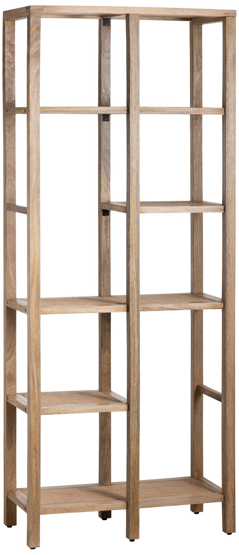 Image 2 Barbados 31 1/2" Wide Natural Wood 5-Shelf Etagere more views