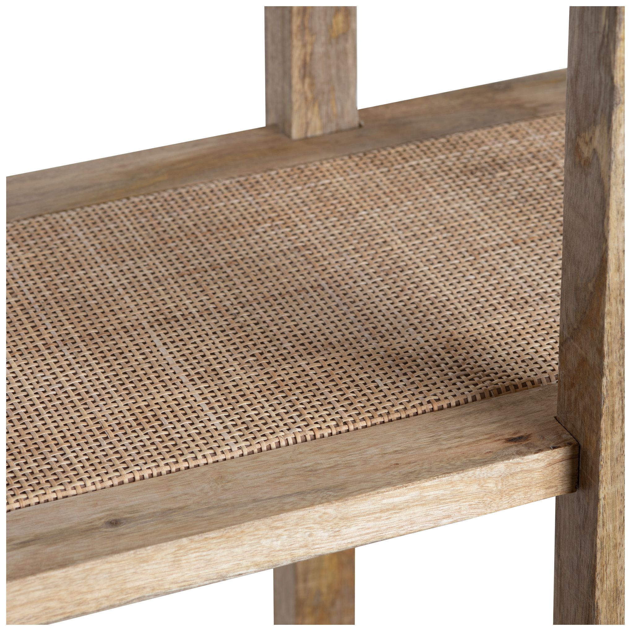 Image 3 Barbados 31 1/2" Wide Natural Wood 5-Shelf Etagere more views