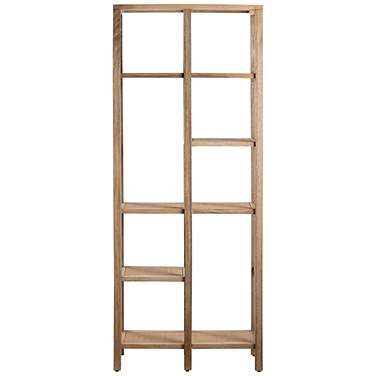 Barbados 31 1/2" Wide Natural Wood 5-Shelf Etagere