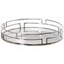 Barbara Mirror Tray Nickel 16" x 16" x 3"