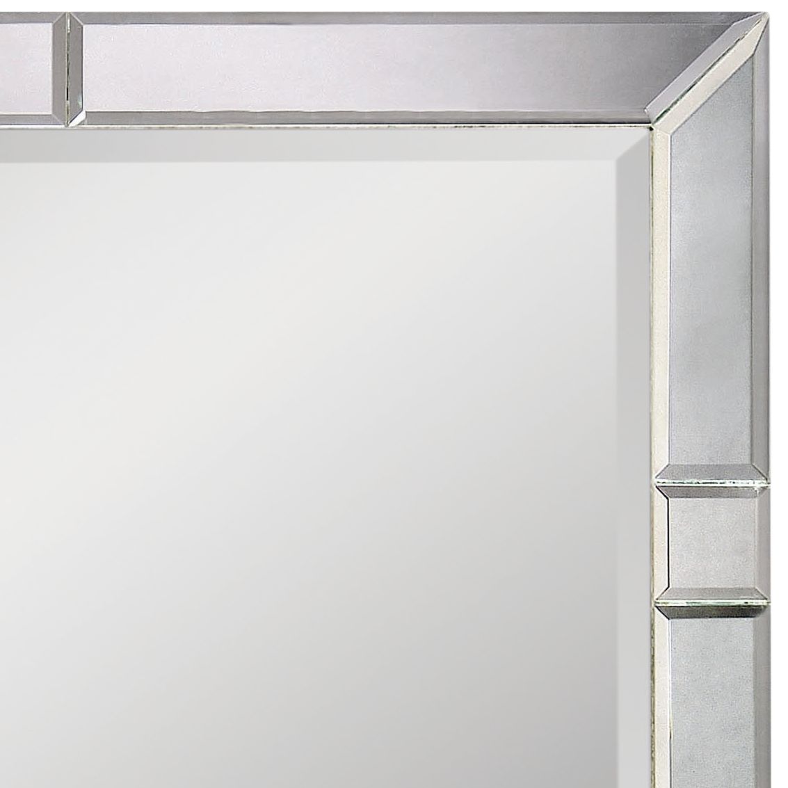 Image 2 Barbarella Beveled Mirror 42" x 30" Oversized Wall Mirror more views