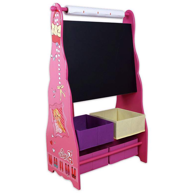 Image 1 Barbie Glam Storage and Art Easel