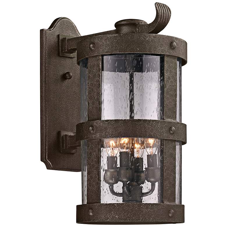 Image 1 Barbosa 19 1/2 inch High Bronze Outdoor Wall Light