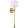 Barbour 26.5-in H  Brass Wall Sconce