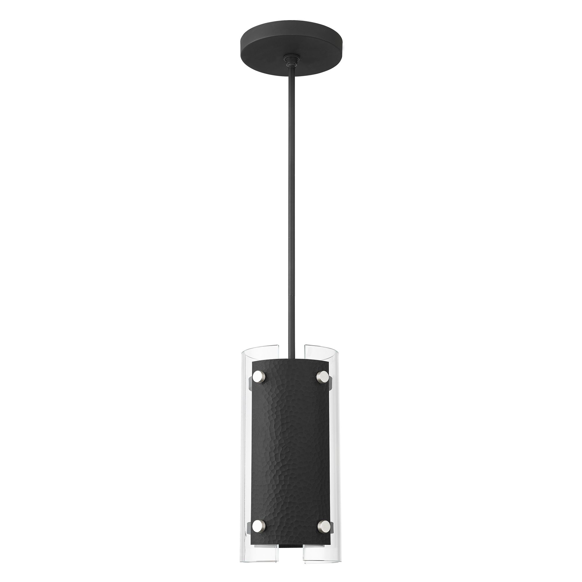 Image 6 Barcelona 1 Light Black Mini Pendant more views