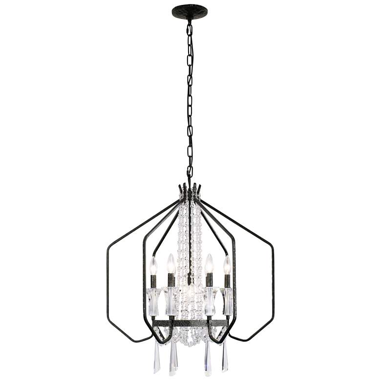 Image 3 Barcelona 7-Light Crystal Pendant - Onyx more views