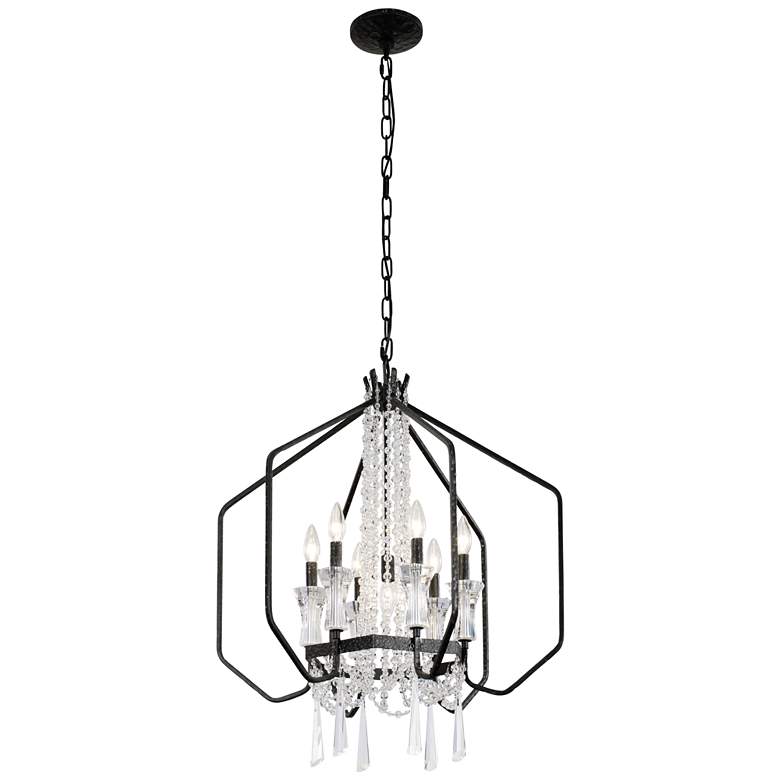 Image 6 Barcelona 7-Light Crystal Pendant - Onyx more views