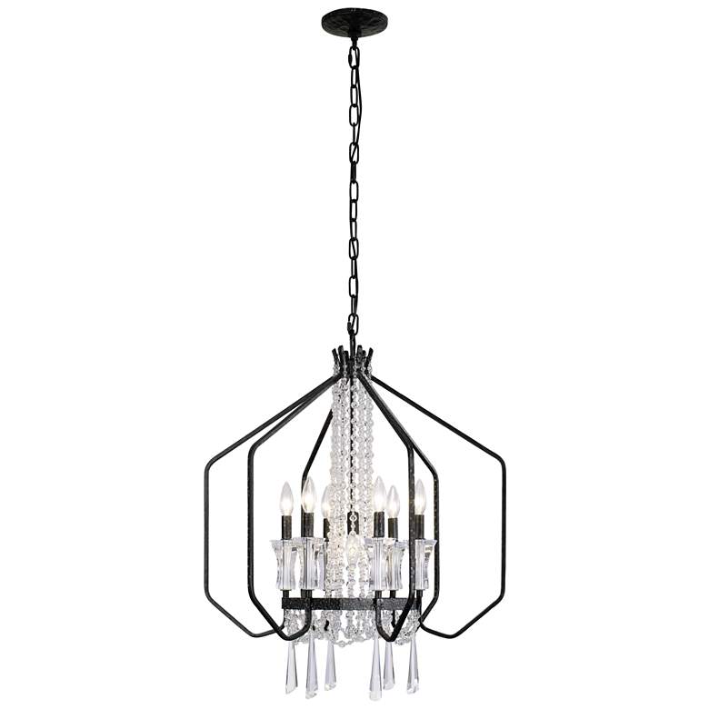 Image 7 Barcelona 7-Light Crystal Pendant - Onyx more views