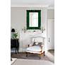 2_Barcelona Glossy Hunter Green 33" x 45" Wall Mirror more views