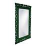 4_Barcelona Glossy Hunter Green 33" x 45" Wall Mirror more views