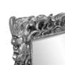5_Barcelona Glossy Nickel 33" x 45" Rectangular Wall Mirror more views