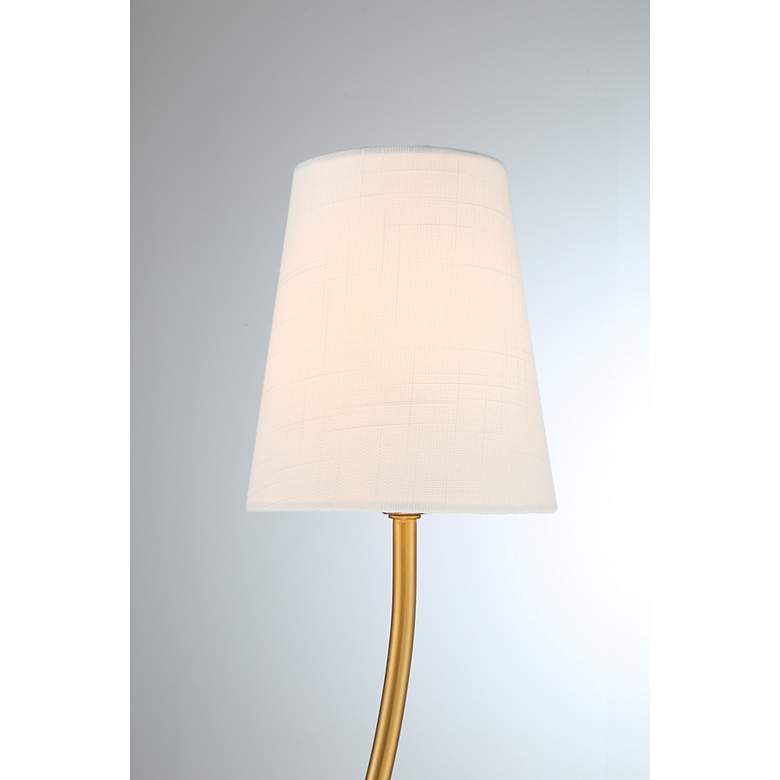 Image 6 Barclay 2-Light Wall Sconce in Warm Brass more views