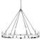 Barclay 48" Wide Polished Nickel 12-Light Chandelier